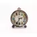 European style, retro table, metal, creative, creative, alarm clock, electronic illumination, simple personality