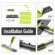 Serindia VIP SPRAY MOP BROOM SET MAGIC MOP Flat Tools, household cleaning tools with repeated microfiber sheets, Lazy MOP