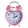 Metal bell, alarm clock, night alarm clock, fashion bed personality, student 3 inch Clock Th34009