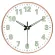 นาฬิกาแขวนเรืองแสงขนาด 12 นิ้ว 30 ซม. ห้องนั่งเล่นบุคลิกภาพสร้างสรรค์เรียบง่ายปิดเสียงนาฬิกาแฟชั่นทันสมัย TH34015