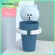 Serindia แปรงสีฟันเด็กที่วางแก้วเด็กติดผนังชั้นวางน้ำยาบ้วนปากการ์ตูนน่ารักติดผนังแปรงสีฟันถ้วยล้างชุด