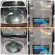 Medal 5 and 10 baht, 13 kilograms, Samsung, washing machine, inverter, top lid, wa13T5260by/st, 1 year warranty, including coin boxes+washing machines