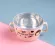 Mama cup 14cm, stainless steel bowl with a bowl, dividing cups, handles, handles in the kitchen