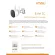 IPC-F22P 808. Bullet 2C 1080p H.265 Bullet Wi-Fi Camera