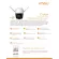 IMOU 4 megapixel Wifi PTZ CCTV, IPC-S41FP Cruiser SE 4MP, can be rotated. There is a 24-hour color sound. Full color is clear.