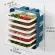 Portable side wall kitchen, no hole, hot pot, assortment, basket, drainage, household channels Multifunctional Wall Rack set