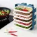 Portable side wall kitchen, no hole, hot pot, assortment, basket, drainage, household channels Multifunctional Wall Rack set