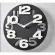 นาฬิกาแขวนดิจิตอลสร้างสรรค์ 3 มิติสีลูกกวาดแฟชั่นของตกแต่งบ้านนาฬิกาแขวน TH34130