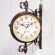 Classic European style, fashion, two -sided hanger, decoration, cafe, hanging watch, Th34180