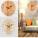Round European round wall clock, retro clock, living room in the house, decorated the bar, TH34195