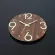นาฬิกาแขวนเรืองแสง นาฬิกาตกแต่งไม้ที่เรียบง่าย สร้างสรรค์นาฬิกาควอทซ์ TH34206