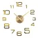 ห้องนั่งเล่นสร้างสรรค์นาฬิกายุโรปสร้างสรรค์นาฬิกาแขวนตกแต่ง DIY นาฬิกาอะคริลิค TH34273