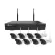 HI-VIEW ชุดกล้องวงจรปิดไร้สาย KIT WIFI 8ch 3MP รุ่น HW-3308KIT30-H3 แถมฟรี HDD 1TB IP Camera ความละเอียด 3 ล้านพิกเซล ทนแดด ทนน้ำ ทนฝน