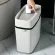 ถังขยะอัจฉริยะสำหรับใช้ภายในบ้านถังขยะแถมถุงขยะ ฝาเปิด-ปิด-ทำความสะอาดง่าย