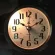 3 -inch glowing bell clock