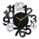 นาฬิกาแขวนดิจิตอล 3D ที่เรียบง่าย ห้องนอนห้องเด็ก นาฬิกาแขวนตกแต่งที่เรียบง่าย นาฬิกาแขวน TH34126