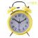 Silent 4 -inch metal alarm clock, bedside clock