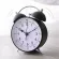นาฬิกาปลุกขนาดเล็กบุคลิกภาพปลุกนาฬิกากระดิ่งกลเงียบเดินข้างเตียงนาฬิกาปลุกโลหะ TH34136