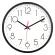 Nordic clock, quiet, creative, fashion, living room, three -mitin, digital, 12 inch digital 30 cm. Plastic watches Th34141