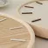 Japanese style household, hanging watch, especially quiet, living room, simple bedroom, wooden clock wall, quartz clock, Th34160