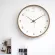 Modern wooden wall clock, simple living room, fashion house, personality, creative watch, light clock, tes