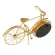 Home decoration, creative golden bike watches, simple personality