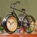 Bicycle style Creative bedroom, home decor Table decoration clock