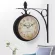 Retro European Iron Creative European Decoration House Hanging Clock Two TH34176