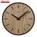 นาฬิกาแขวนไม้ปิดเสียงสามมิติขนาด 12 นิ้วพร้อมสเกลนาฬิกาไม้สไตล์จีน TH34191