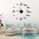 Simple acrylic wall sticker DIY watches, living room, bedroom, education, closing clock 50*50cm th34212