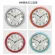 Retro room wall clock, creative European fashion, Quartz 10 inches 25 cm. Plastic watches TH34233