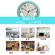 Retro room wall clock, creative European fashion, Quartz 10 inches 25 cm. Plastic watches TH34233