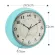 Retro room wall clock, creative European fashion, Quartz 10 inches 25 cm. Plastic watches TH34233