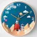 Special quiet wall clock, 12 inches, 30 cm. Living room, cartoon children, house clock, bedroom, hanging, th34249