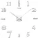 อะคริลินาฬิกาแขวนผนังดิจิตอลdiyนาฬิกาแขวนห้องนั่งเล่นนาฬิกาสร้างสรรค์ TH34261