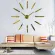 DIY wall clock, creative room, large living room, wall clock, nordkic wall clock, easy TH34272
