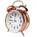 นาฬิกาปลุกกระดิ่งโลหะสีบรอนซ์ย้อนยุค 4 นิ้วนาฬิกาปลุกเข็มเรืองแสงที่เงียบสงบเป็นพิเศษ TH34278