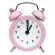 Small metal clock, creative 5 cm. Small alarm clock TH34279