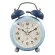 Big student metal, metal, bell, ring, alarm clock, bedside clock, quiet bed, night clock