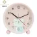 Cute cartoon animal clock, student, electronic watch 4.5 inches, night lights, quiet colored alarm clocks, Th34285