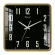 Square clock, living room, watches, creative, permanent calendar, Quartz Watch TH34215