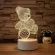 Minimal lamp comes with chic design, cute, suitable for Valentine's festival. Buy as a gift. Souvenirs or buying a house