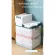 กล่องเก็บของพลาสติกพับได้ สีพาสเทล 20-40ลิตร กล่องเก็บของ อุปกรณ์จัดเก็บ กล่องพับได้ ลังใส่ของ กล่องพลาสติก