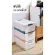 Pastel foldable plastic storage box, 20-40 liters of pastel color, storage box, storage device, folding box, put in a plastic box