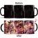 Dropshipping 1pcs 350ml One Piece Coffee Mugs Creative Color Changing Luffy Zoro Anime Ceramic Milk Tea Cups Novelty S