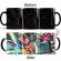 Dropshiping 1PCS New 350ml One Piece Coffee Mugs Creative Color Changing Luffy Anime Ceramic Milk Tea Cups Novelty S