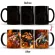 Dropshipping 1pcs New 350ml One Piece Coffee Mugs Creative Color Changing Luffy Zoro Anime Ceramic Milk Tea Cups S