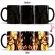 New 350ml Gold Naruto Coffee Mug Creative Changing Mug Novelty Ceramic Anime Cups and Mugs Xmas New Year S Friends