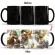 1pcs New 350ml 6 Styles Attack On Titan Coffee Mug Cold Hot Heat Color Change Mug Tea Milk Cups Birthday S For Friends
