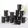 New Bone China Twelve Constellation Ceramic Mug Real Water Cup With Lid Spoon Business Coffee Cup